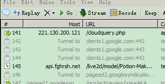 fiddler抓包在內容的SyntaxView窗口里面是亂碼